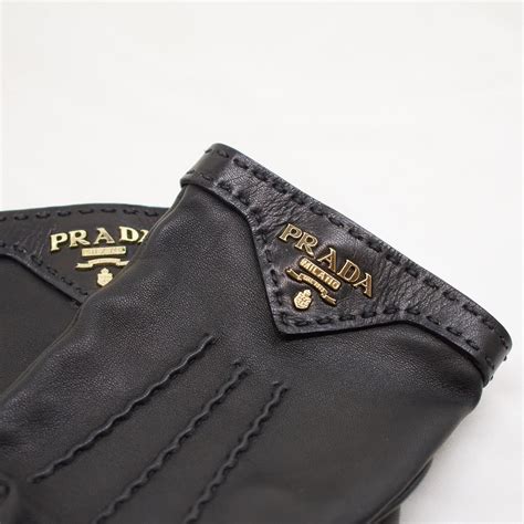 prada lederhandschuhe